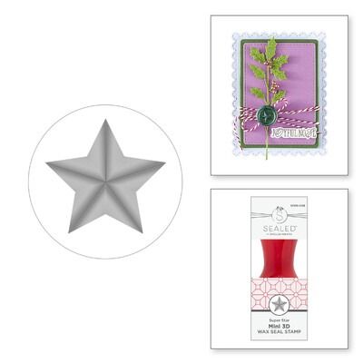 Super Star Mini 3D - Wax Seal Stamp Set