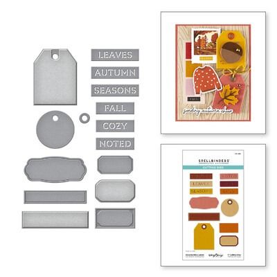 Documenting Labels - Die Set - Autumn Archives Collection