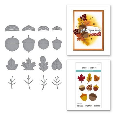 Falling Leaves - Die Set - Autumn Archives Collection