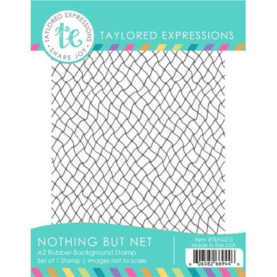 Nothing but Net Background - Cling Stamp