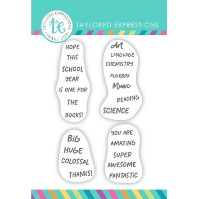 Treat Your Shelf - Back to School - Clear Stamp Set