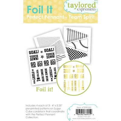 Perfect Pennant - Foil It - Team Spirit Collection
