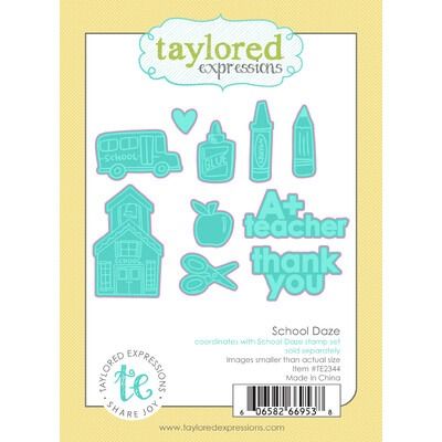 School Daze - Coordinating Die Set