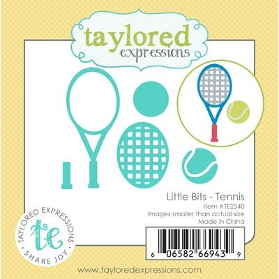 Tennis - Little Bits - Die Set