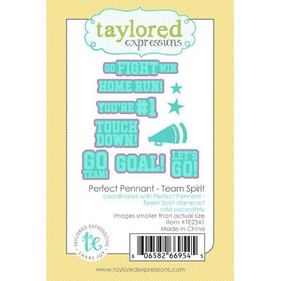 Perfect Pennant - Coordinating Die Set - Team Spirit Collection