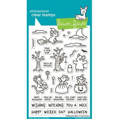 Halloween Mice - Clear Stamp Set