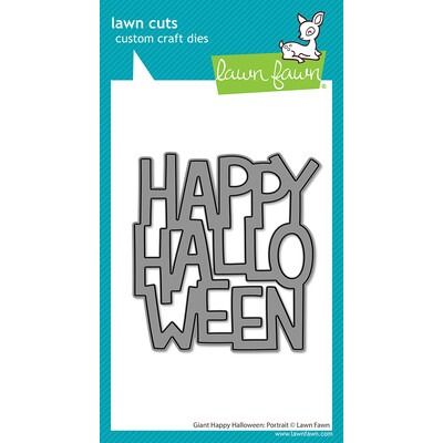 Giant Happy Halloween: Portrait - Die Set