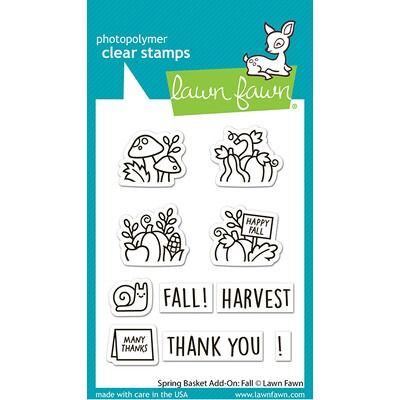 Spring Basket Add-On: Fall - Clear Stamp Set