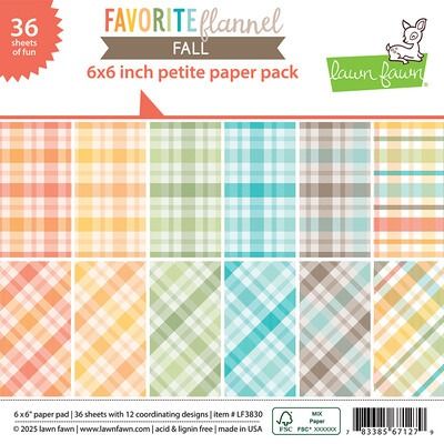 6x6 Petite Paper Pack - Favorite Flannel Fall Collection