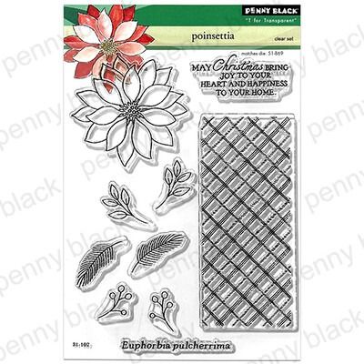 Poinsettia - Clear Stamp Set