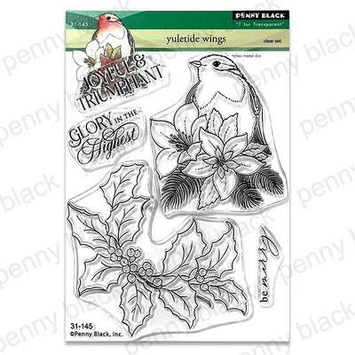 Yuletide Wings - Clear Stamp Set