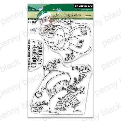 Frosty Feathers - Clear Stamp Set