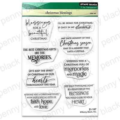 Christmas Blessings - Clear Stamp Set