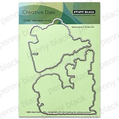 Bear Tracks - Coordinating Die Set