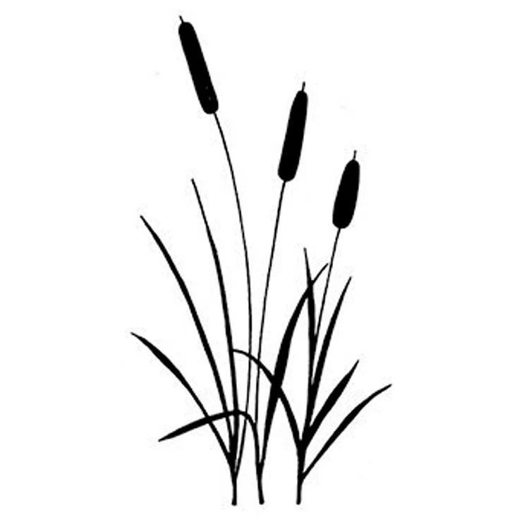 Bulrushes - Clear Stamp