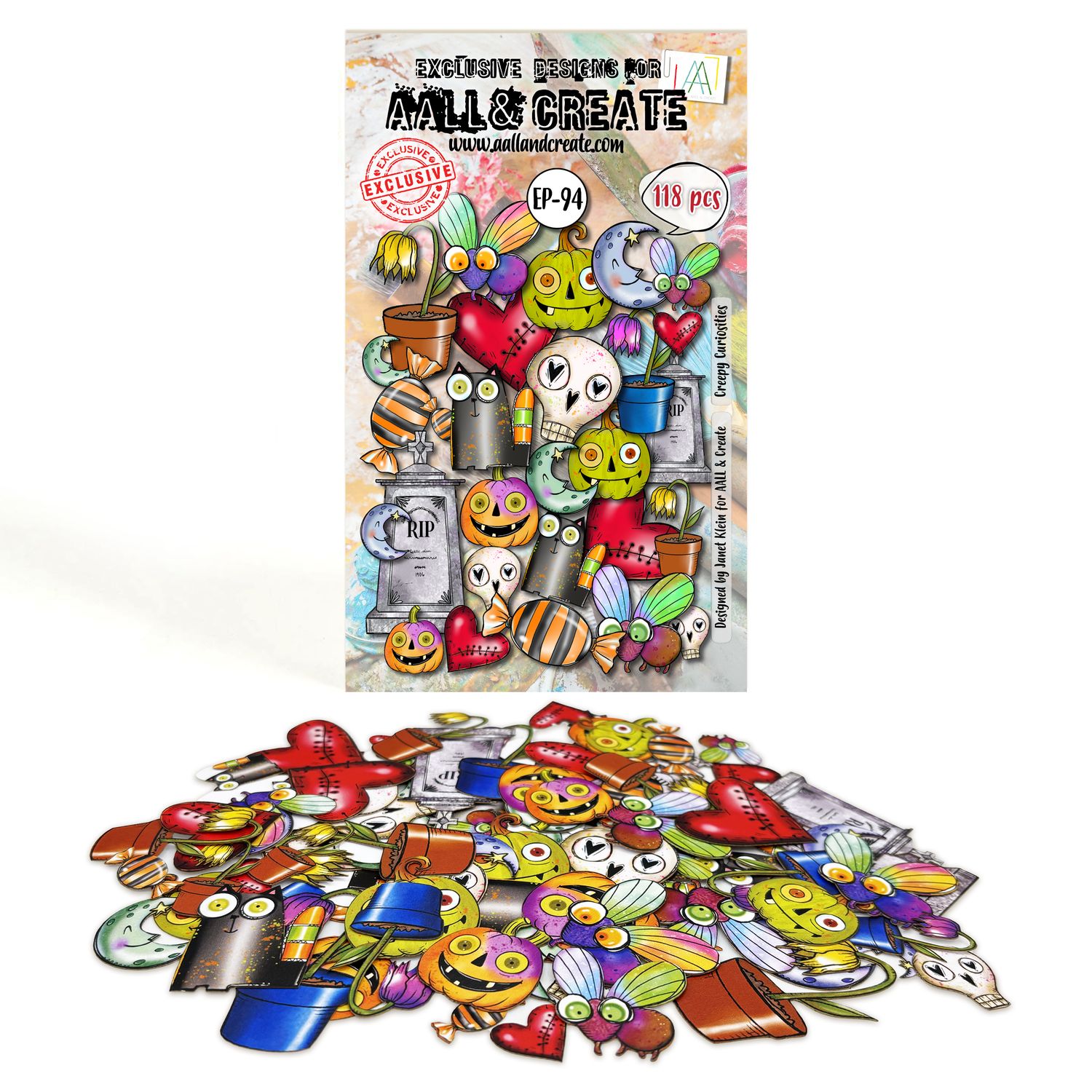 Creepy Curiosities - Ephemera Die Cuts