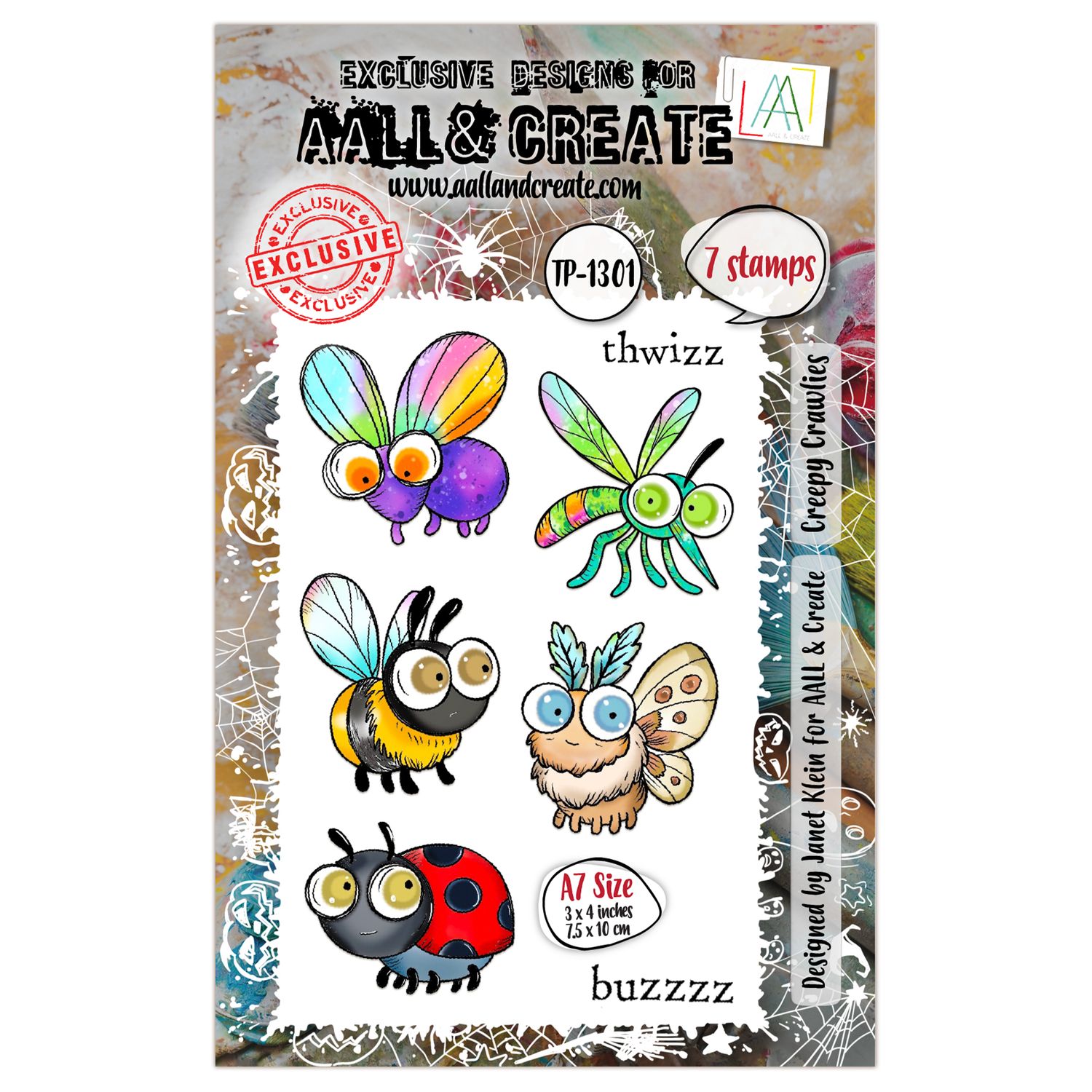 Creepy Crawlies - Clear Stamp Set
