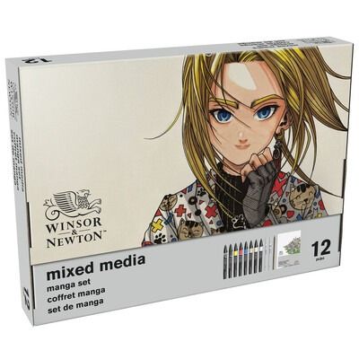 Graphic Art Manga - Mixed Media Set