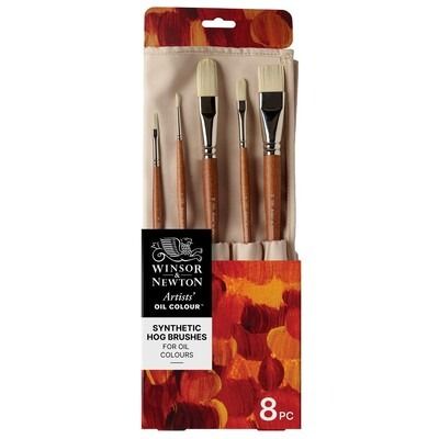 Artists&#39; Oil Colour Synthetic Brush Roll