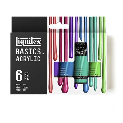 Metallics - Basics Acrylic Paint Set