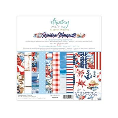 8x8 Paper Pad - Riviera Moments Collection