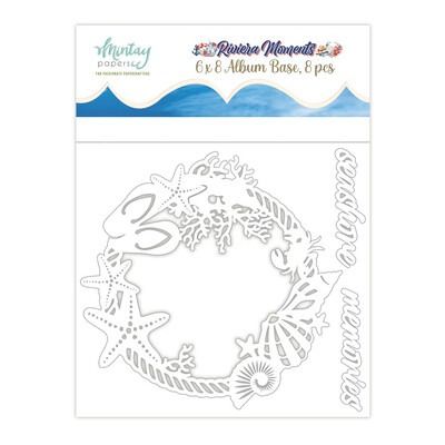 6x8 Chipboard Album - Riviera Moments Collection