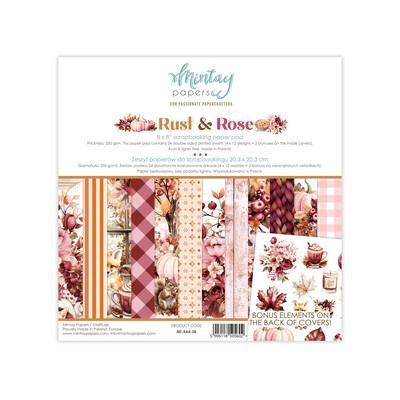 8x8 Paper Pad - Rust &amp; Rose Collection