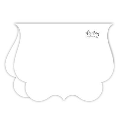 White - Mintay Basic Bracket Card Base