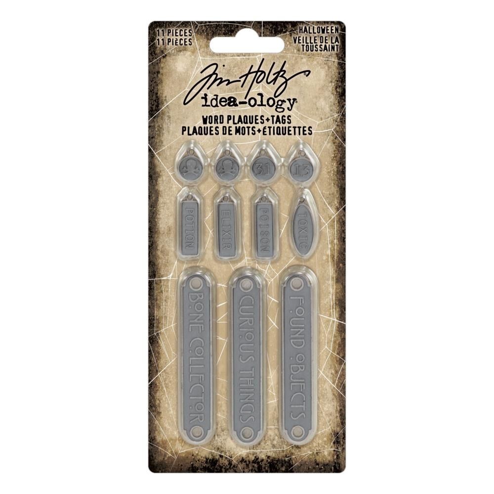 Halloween - Word Plaques &amp; Tags