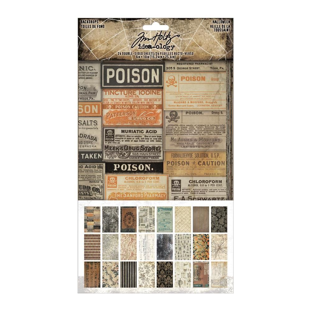 Halloween - Backdrops Cardstock Pack