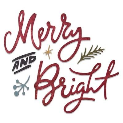 Merry &amp; Bright - Thinlits Die Set