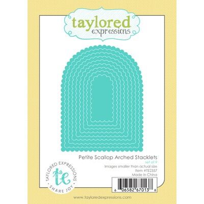 Petite Scallop Arched Stacklets - Die Set
