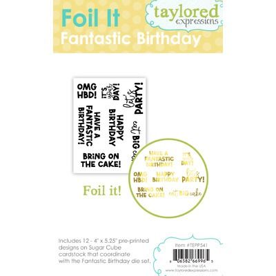 Fantastic Birthday - Foil It