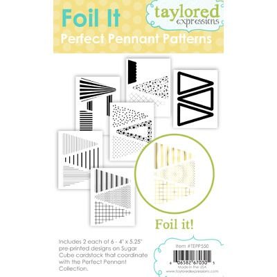 Perfect Pennant Patterns - Foil It