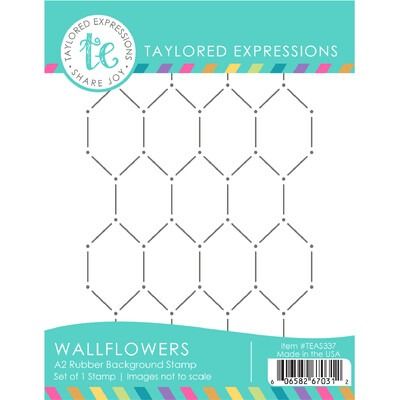 Wallflowers Background - Cling Stamp