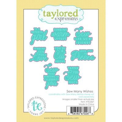 Sew Many Wishes - Coordinating Die Set