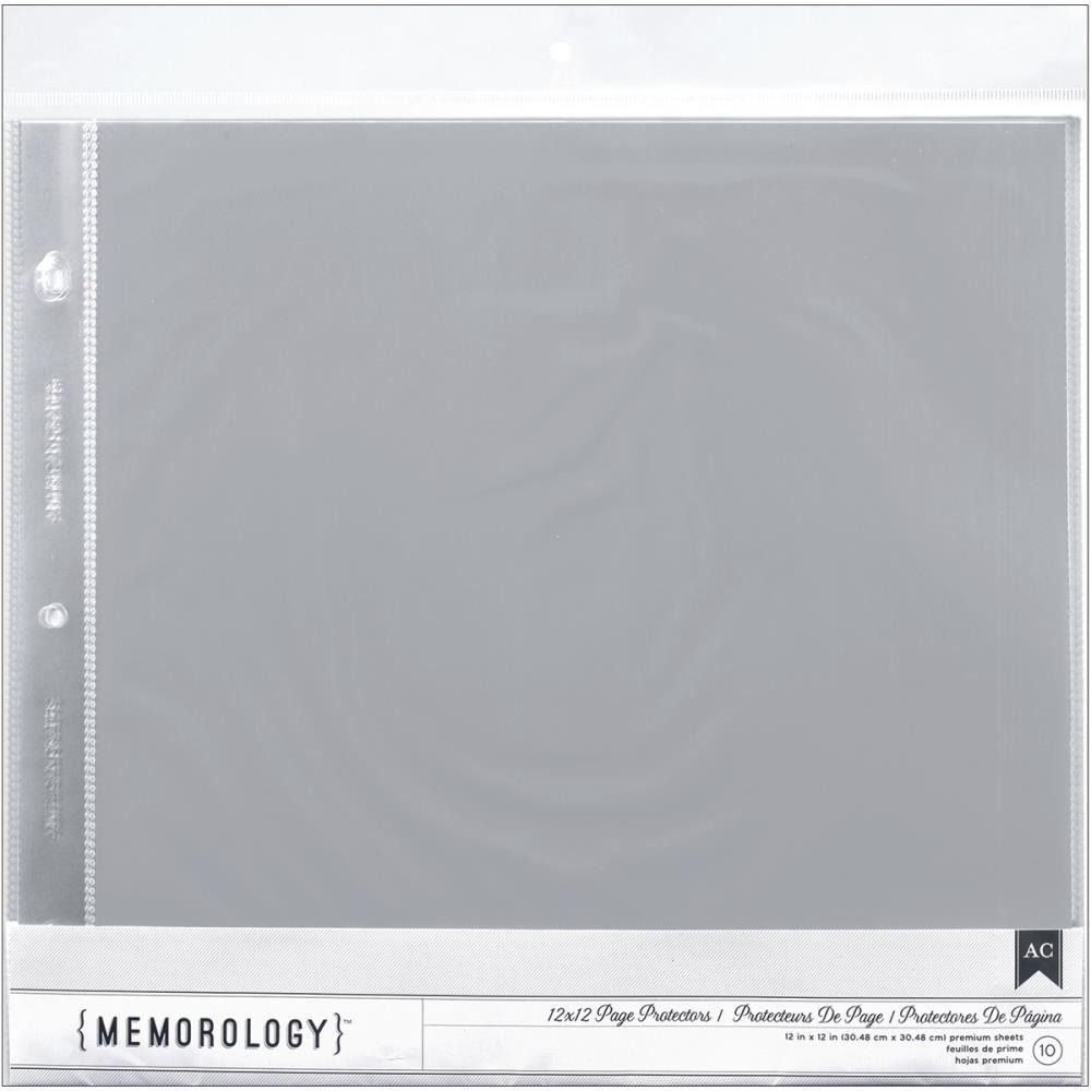 12x12 Page Protectors - 10 Pack