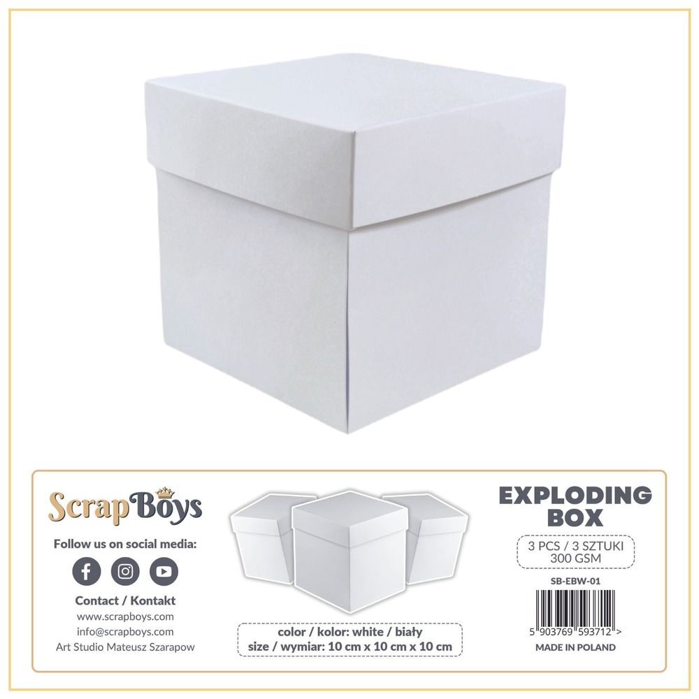 White - Exploding Box