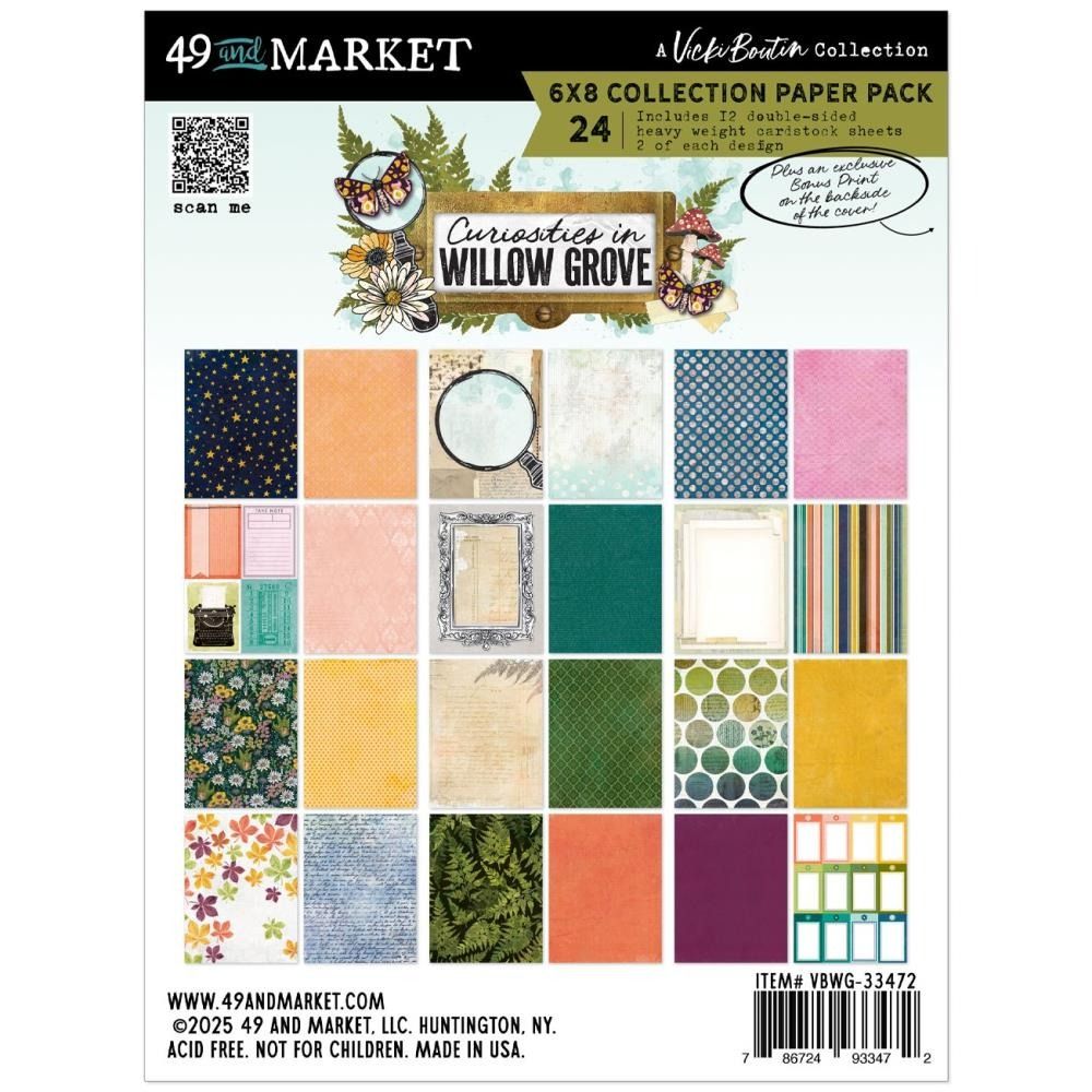 6x8 Collection Pack - Curiosities In Willow Grove Collection