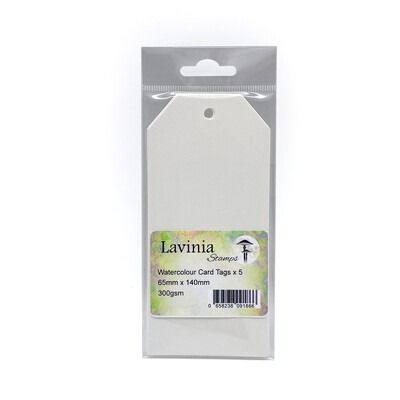 Small - Watercolor Card Tags