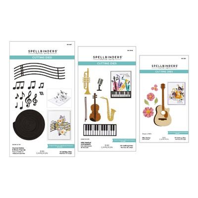 Small Instruments - Bibi&#39;s Musical Notes - Die Set Bundle