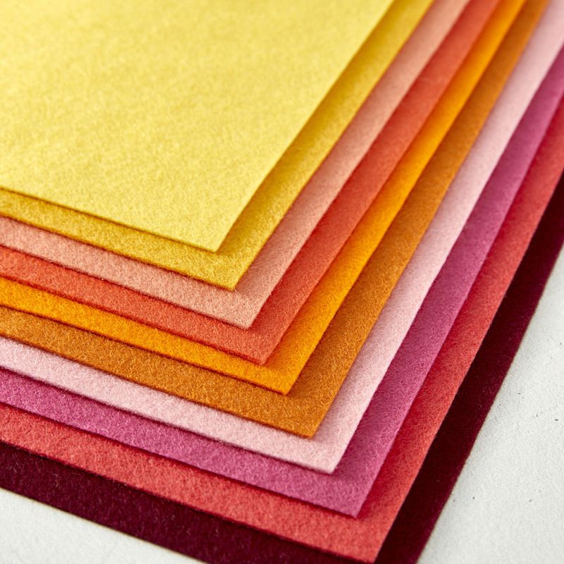 Warm Collection - Merino Wool Felt Sheets