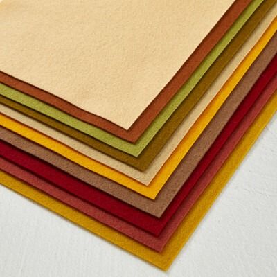 Fall Collection - Merino Wool Felt Sheets