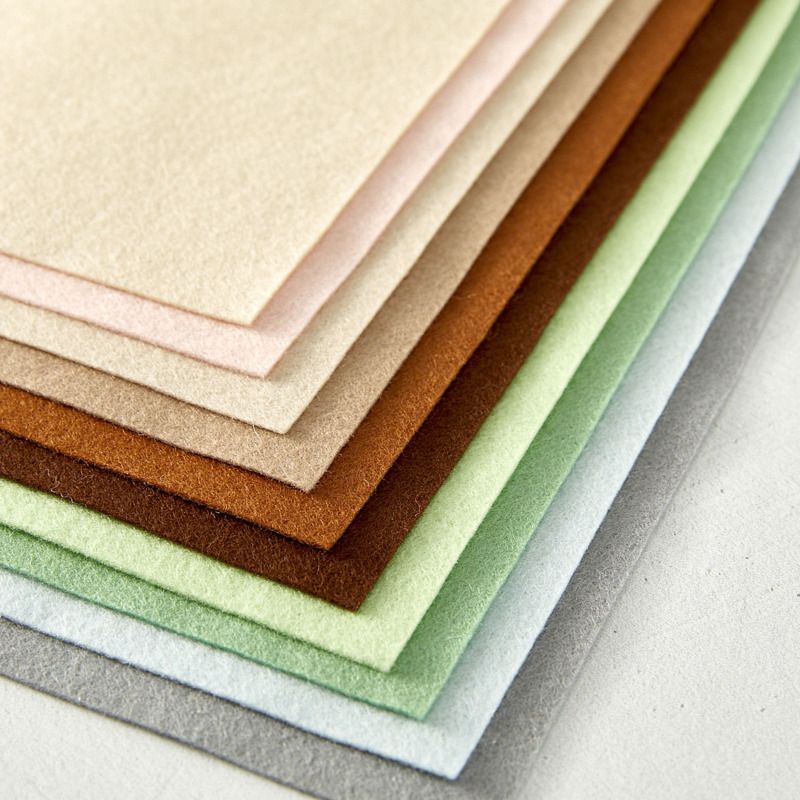 Neutral Collection - Merino Wool Felt Sheets