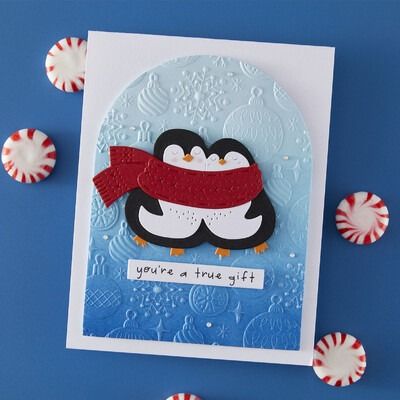 Cozy Waddles - Merry Mischief - Clear Stamp and Die Set
