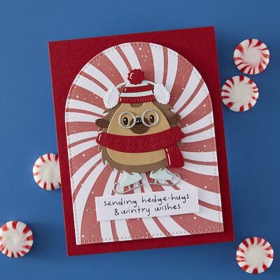 Hedge-Hugs - Merry Mischief - Clear Stamp and Die Set
