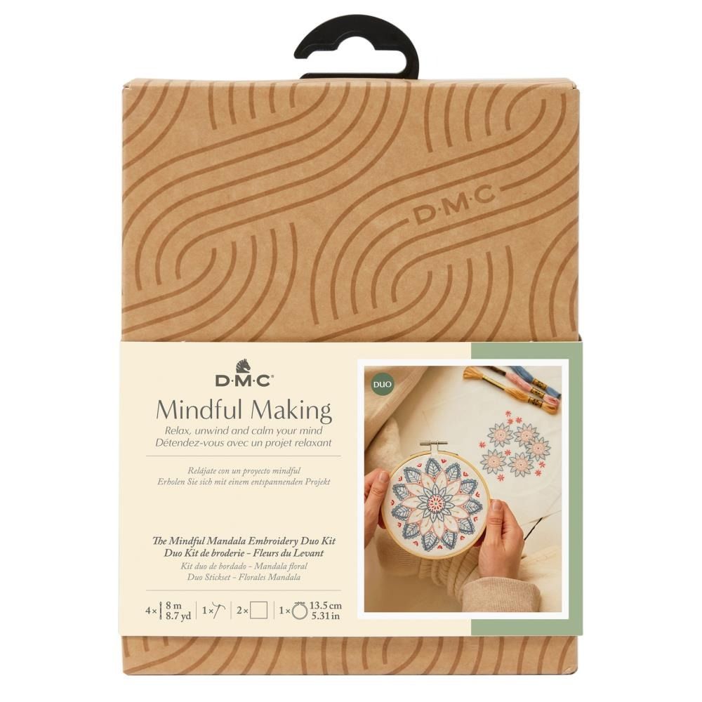 Mindful Mandala - Cross Stitch Duo Kit - Mindful Making