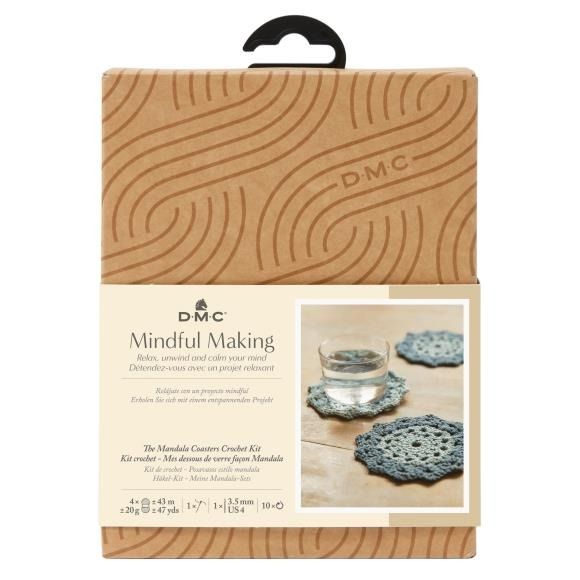 Mandala Coasters - Crochet Kit - Mindful Making