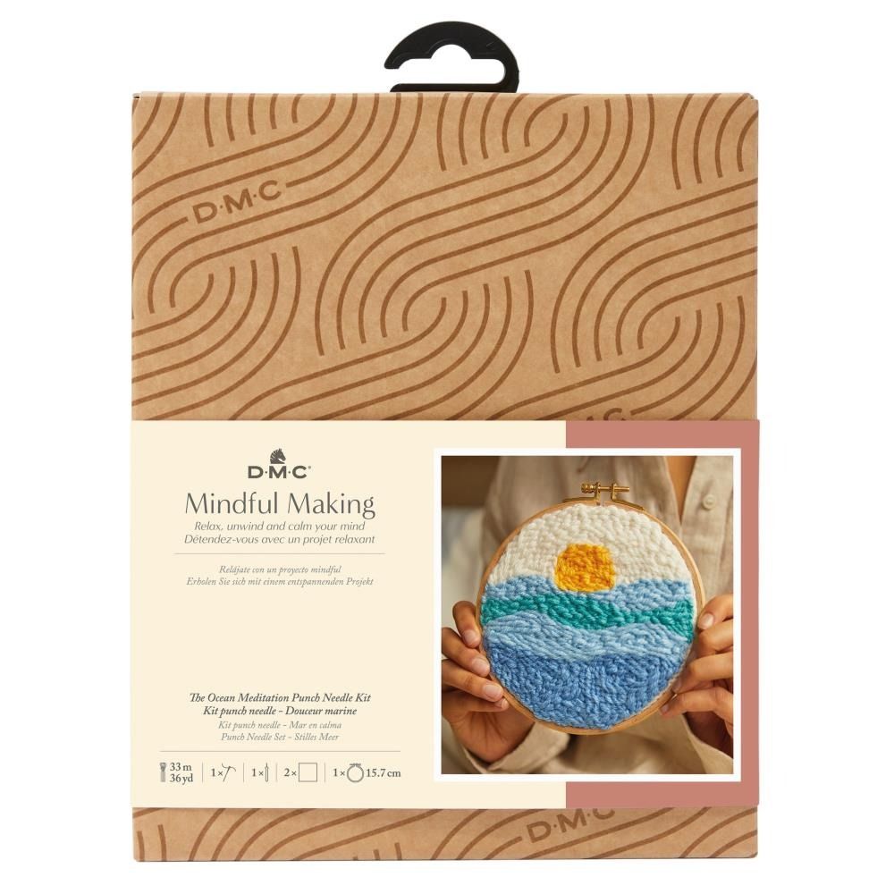 Ocean Meditation - Punch Needle Kit - Mindful Making