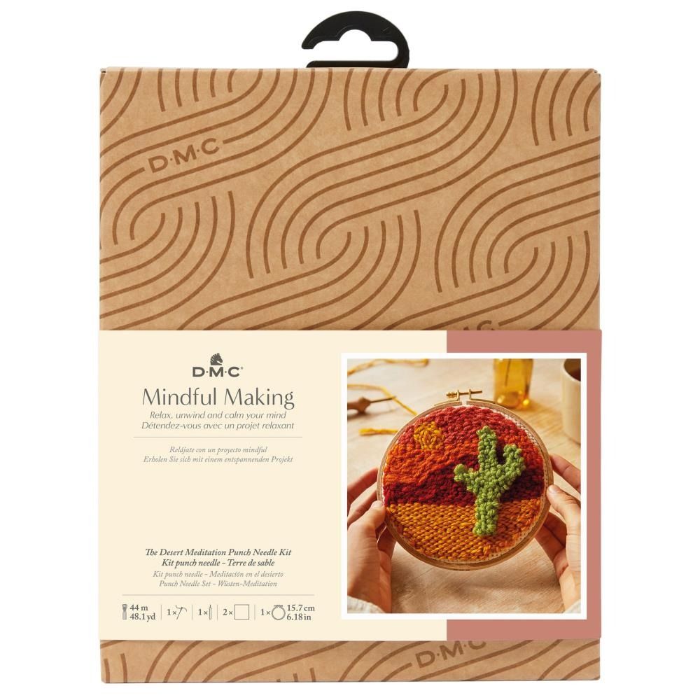 Desert Meditation - Punch Needle Kit - Mindful Making